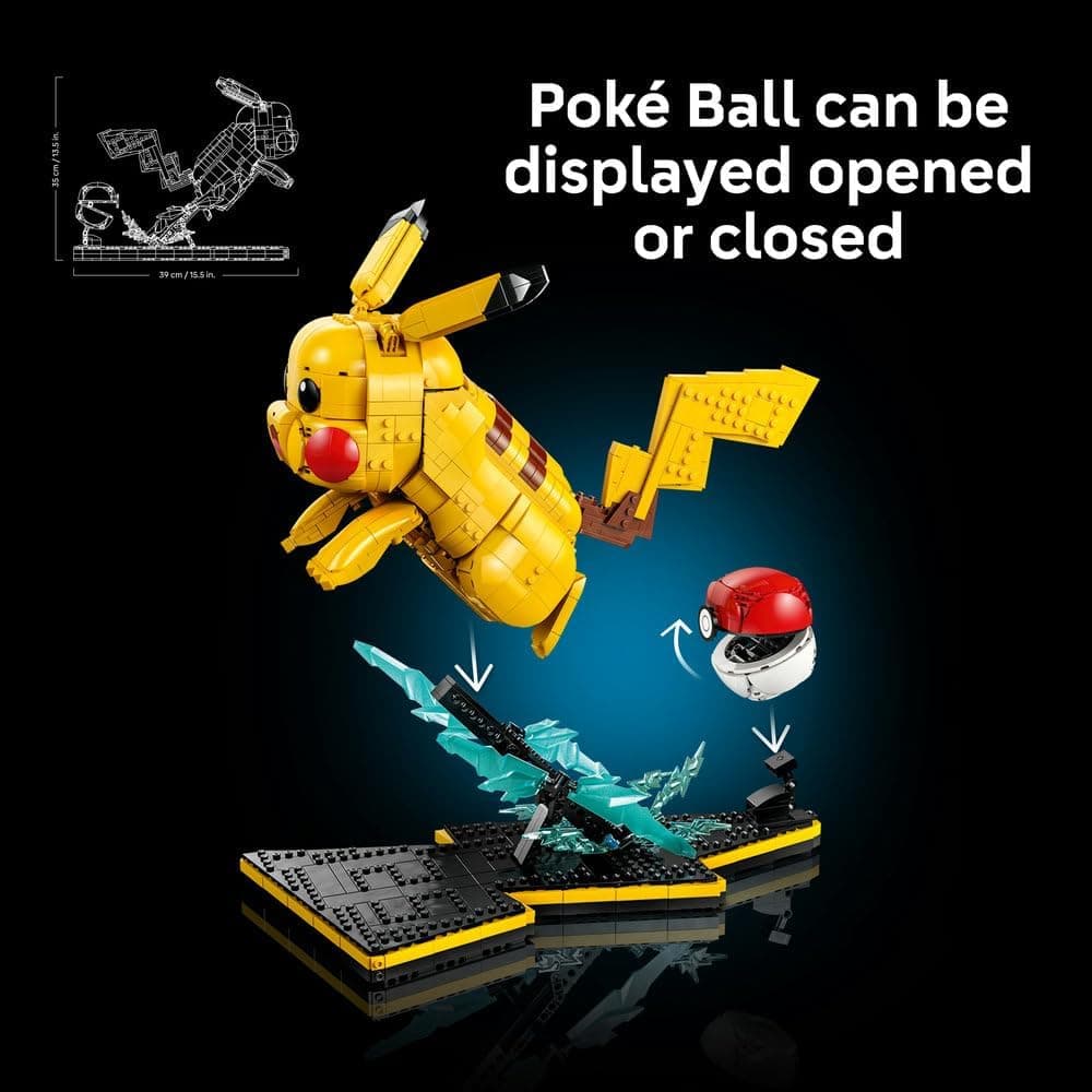 لگو Pokémon Pikachu و Poké Ball مدل 72152 لگو Pokémon Pikachu و Poké Ball مدل 72152