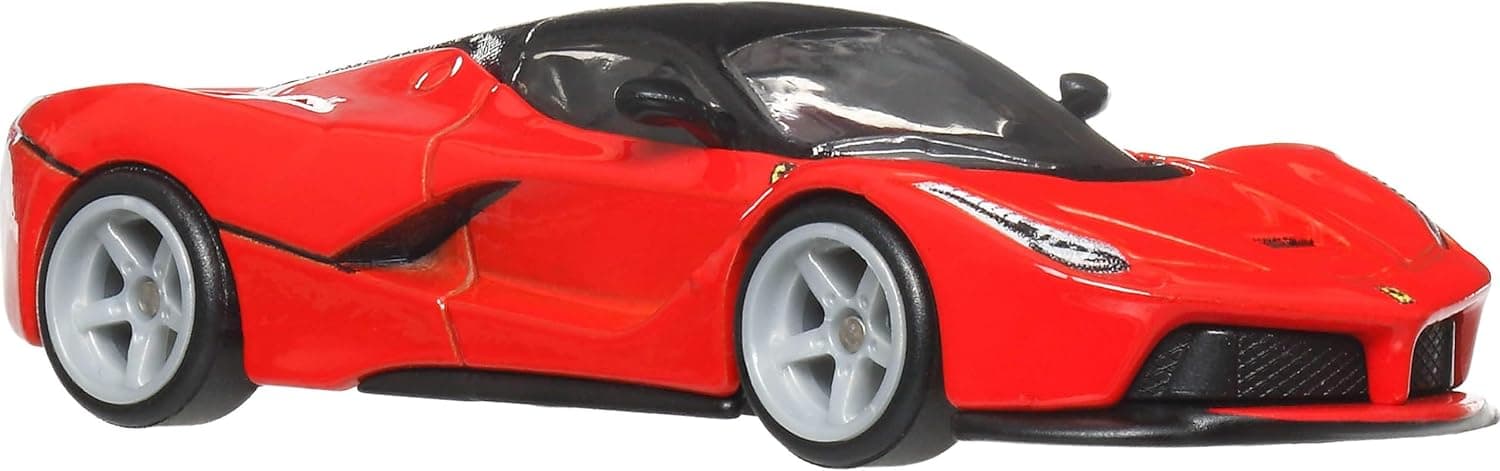 خودروی اسباببازی Hot Wheels LaFerrari از سری Car Culture در مقیاس 1:64 با چرخهای Real Riders و شاسی و بدنه فلزی مدل JBK55 خودروی اسباببازی Hot Wheels LaFerrari از سری Car Culture در مقیاس 1:64 با چرخهای Real Riders و شاسی و بدنه فلزی مدل JBK55