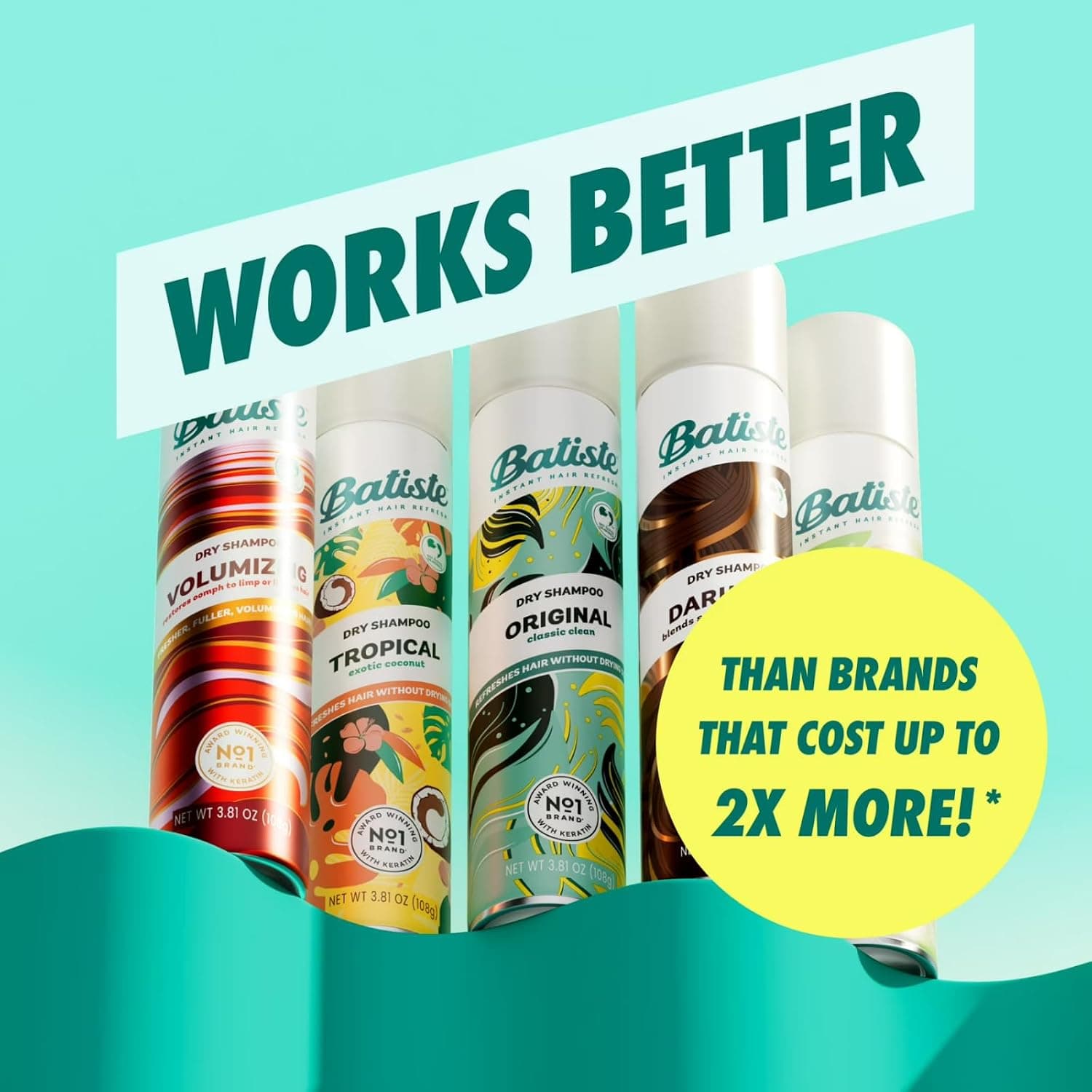 شامپو خشک Batiste Original 200 ml شامپو خشک Batiste Original 200 ml