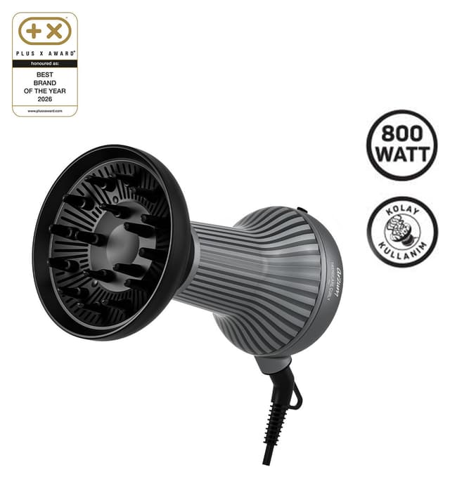 سشوار Arzum مدل AR5124 Trendcare Curly 800W با دیفیوزر و تقویتکننده فر سشوار Arzum مدل AR5124 Trendcare Curly 800W با دیفیوزر و تقویتکننده فر