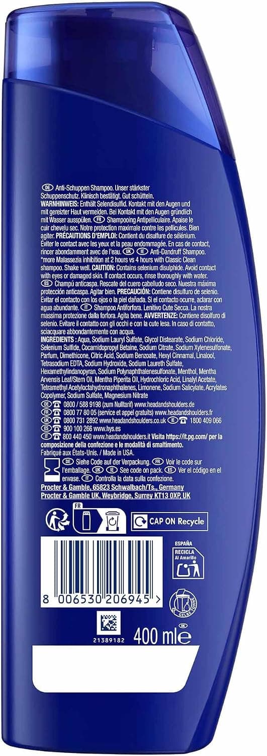 شامپو Head & Shoulders Dry Scalp Rescue مخصوص پوست سر خشک 400 ml شامپو Head & Shoulders Dry Scalp Rescue مخصوص پوست سر خشک 400 ml
