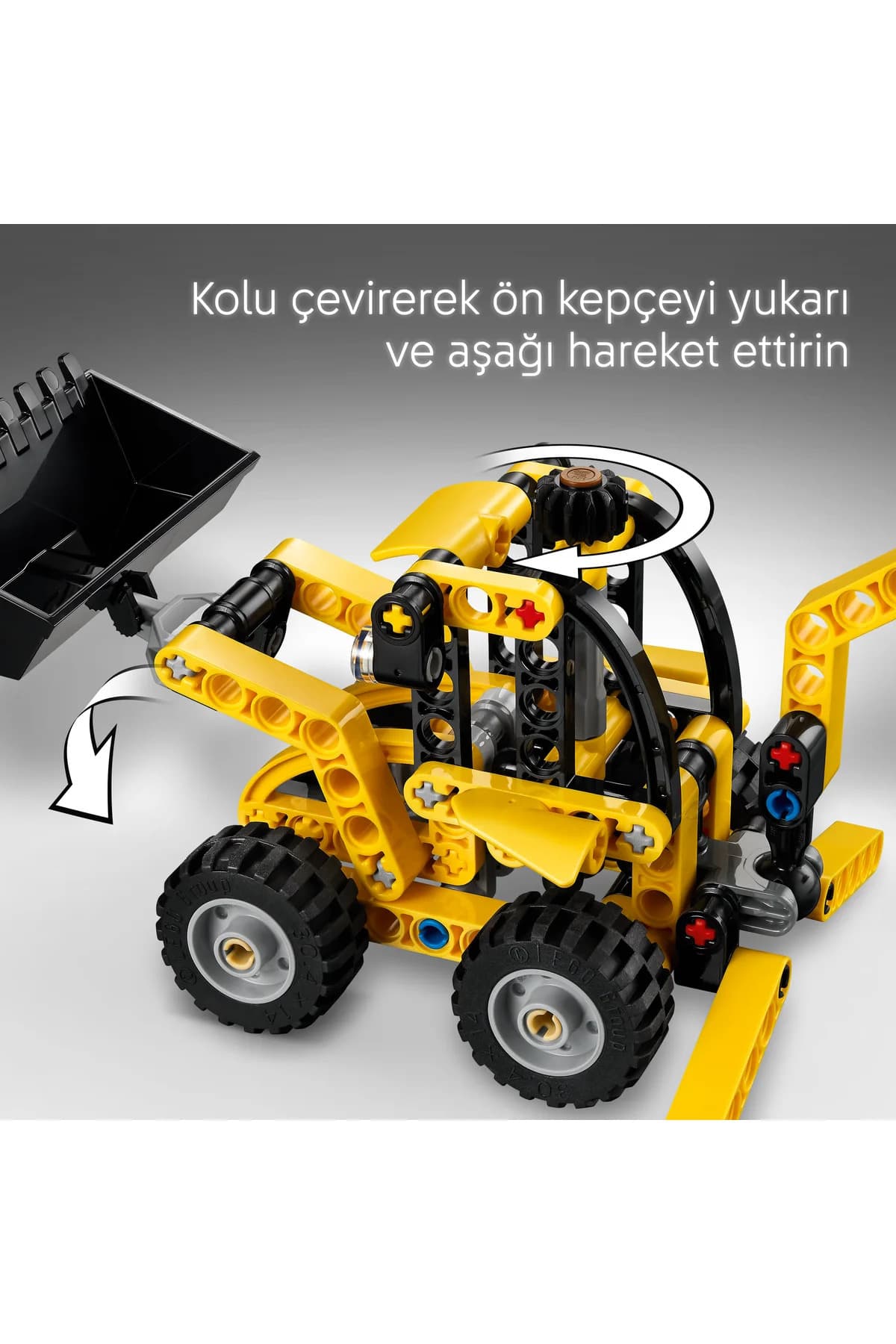 ست ساختنی اسباببازی مناسب 7+ لگو Technic لودر بیلدار مدل 42197 (104 قطعه) ست ساختنی اسباببازی مناسب 7+ لگو Technic لودر بیلدار مدل 42197 (104 قطعه)