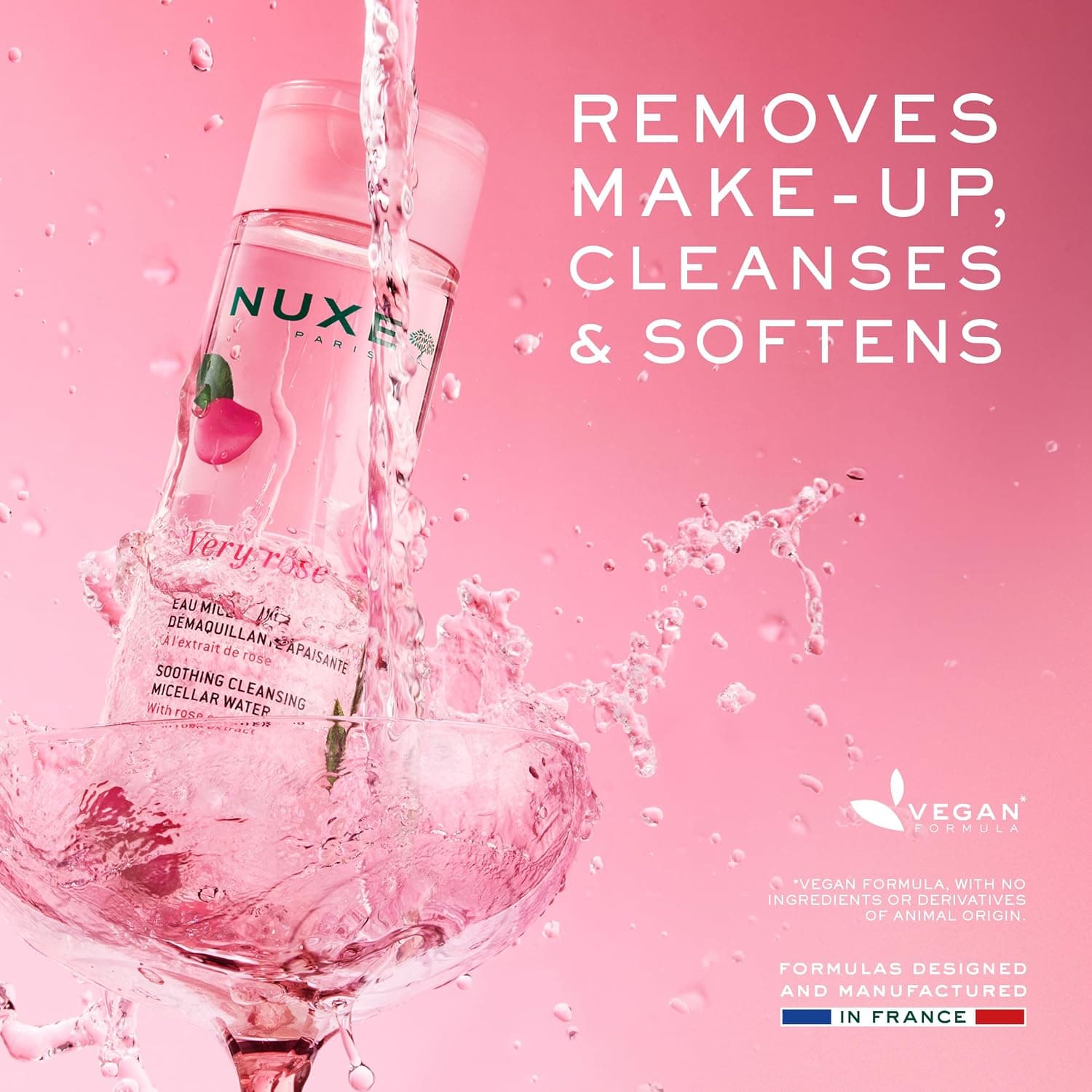 میسلار واتر Nuxe پاککننده آرامبخش خط Very Rose 200 ml میسلار واتر Nuxe پاککننده آرامبخش خط Very Rose 200 ml