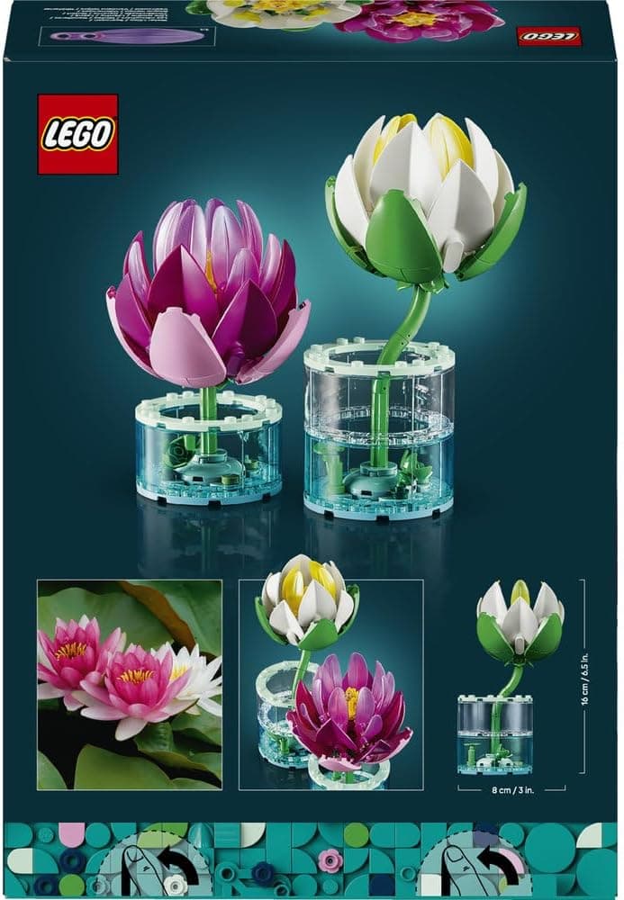 لگو Botanicals نیلوفرهای آبی مدل 11511 لگو Botanicals نیلوفرهای آبی مدل 11511