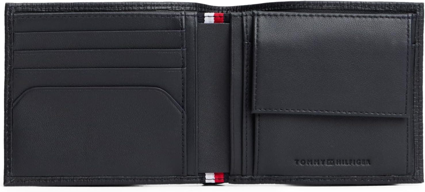 کیف پول مردانه Tommy Hilfiger Th Flag Cc & Coin آبی فضایی One Size کیف پول مردانه Tommy Hilfiger Th Flag Cc & Coin آبی فضایی One Size