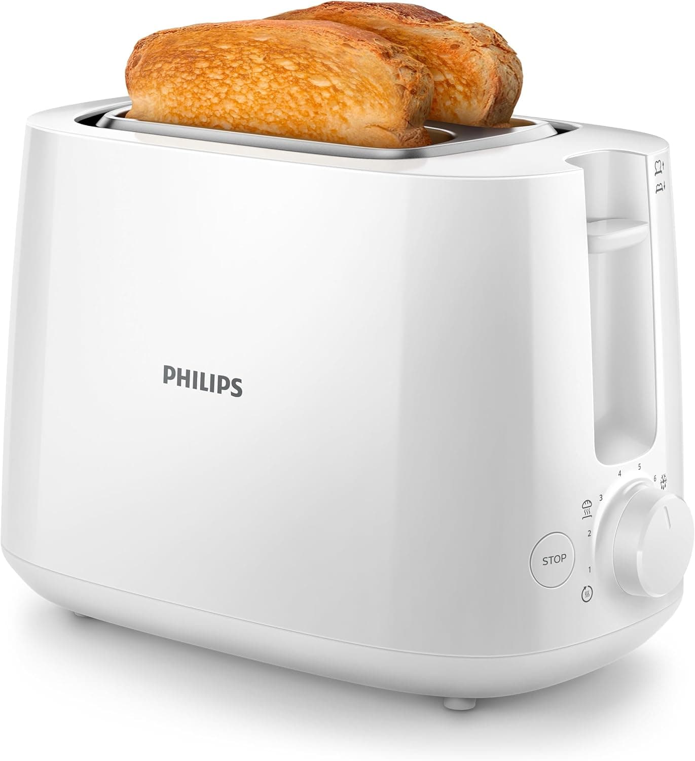 توستر PHILIPS توان 760-900W دو اسلات بزرگ 8 تنظیم برشتگی توستر PHILIPS توان 760-900W دو اسلات بزرگ 8 تنظیم برشتگی