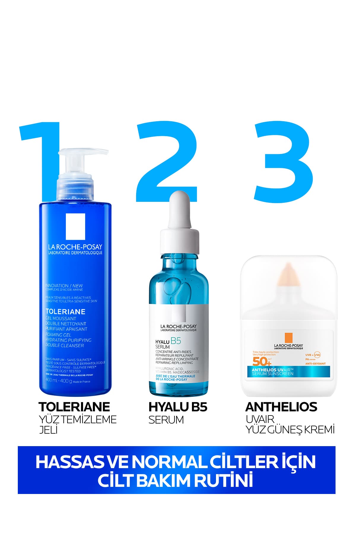 ژل پاککننده صورت برای انواع پوست La Roche Posay Toleriane با اثر مرطوبکنندگی 400 ml ژل پاککننده صورت برای انواع پوست La Roche Posay Toleriane با اثر مرطوبکنندگی 400 ml