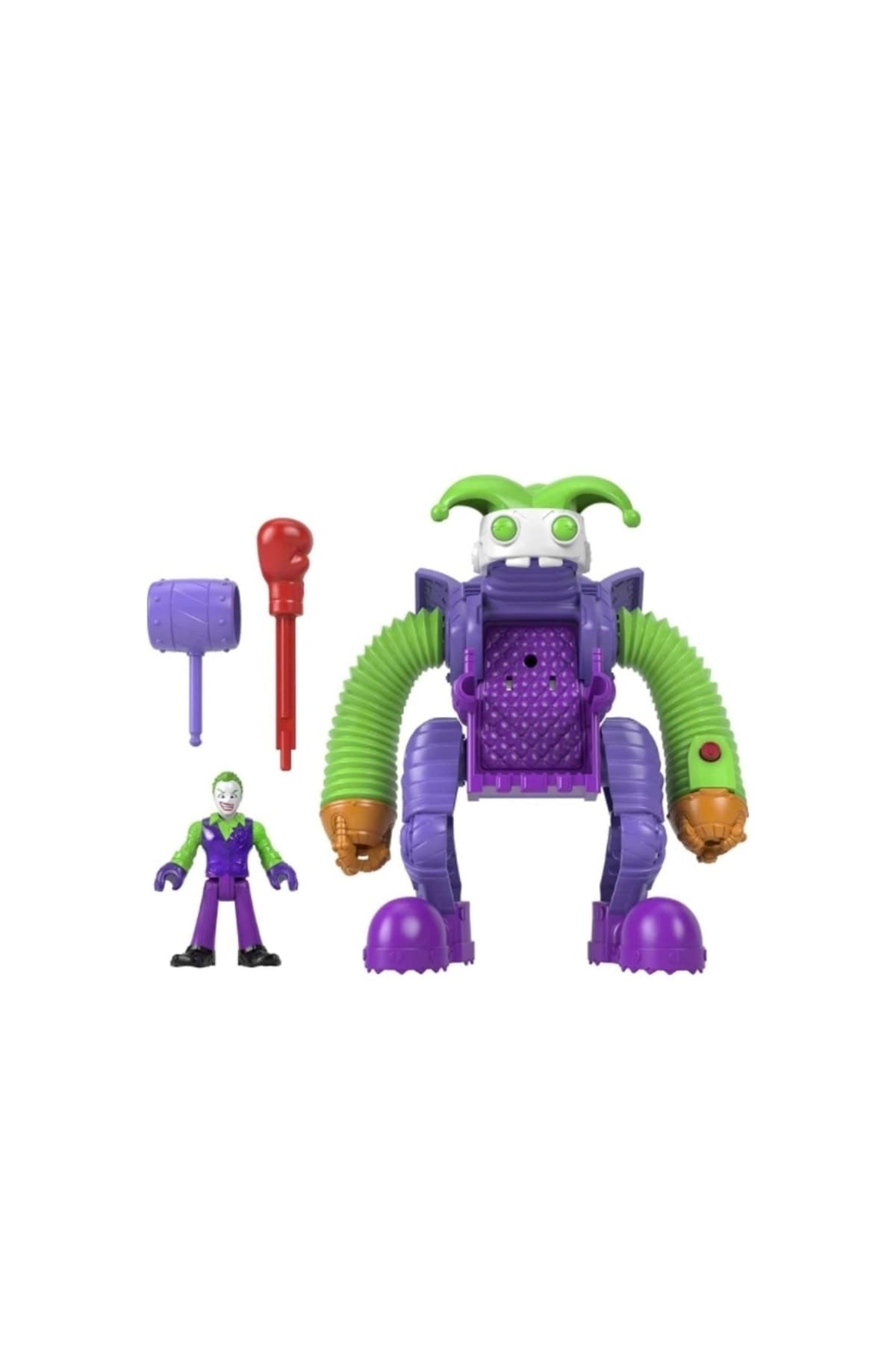 ربات مبارز Mattel The Joker از مجموعه Imaginext DC Super Friends مدل HGX80 ربات مبارز Mattel The Joker از مجموعه Imaginext DC Super Friends مدل HGX80