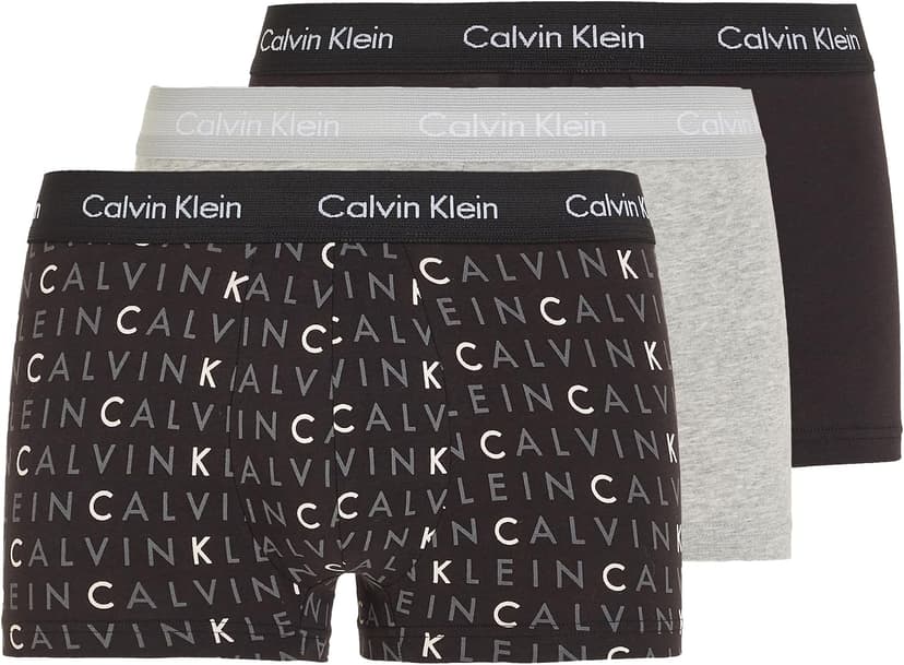باکسر مردانه Calvin Klein کمر کم 3pk باکسر مردانه Calvin Klein کمر کم 3pk