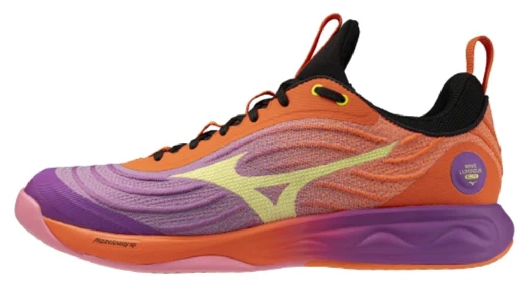 کفش والیبال یونیسکس Mizuno Wave Luminous Elite نارنجی و بنفش کفش والیبال یونیسکس Mizuno Wave Luminous Elite نارنجی و بنفش