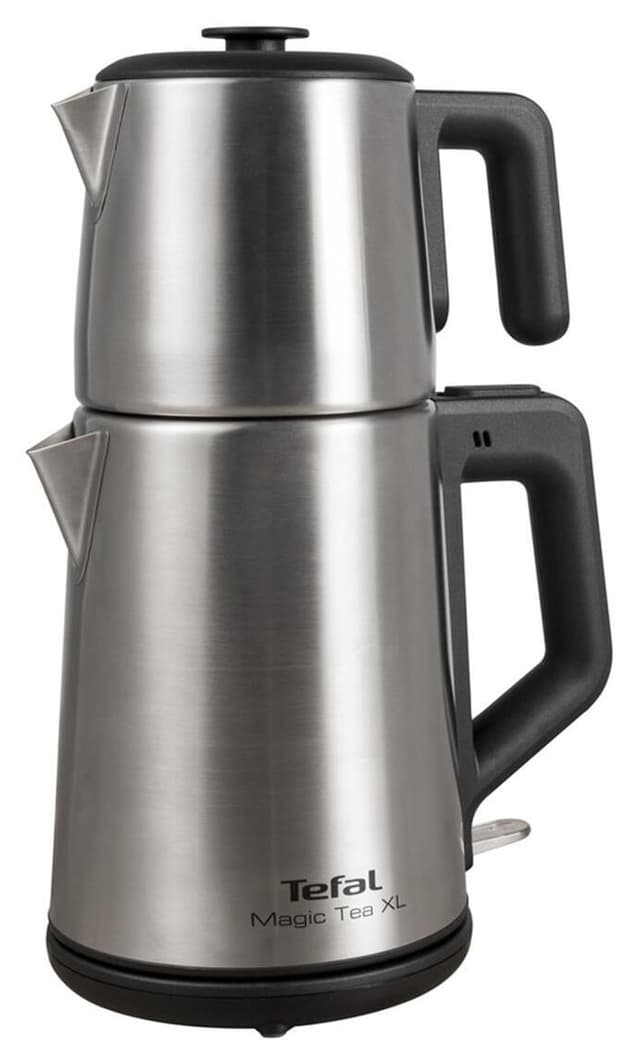 چایساز TEFAL Magic Tea XL با بدنه استیل ضدزنگ 1650 وات چایساز TEFAL Magic Tea XL با بدنه استیل ضدزنگ 1650 وات