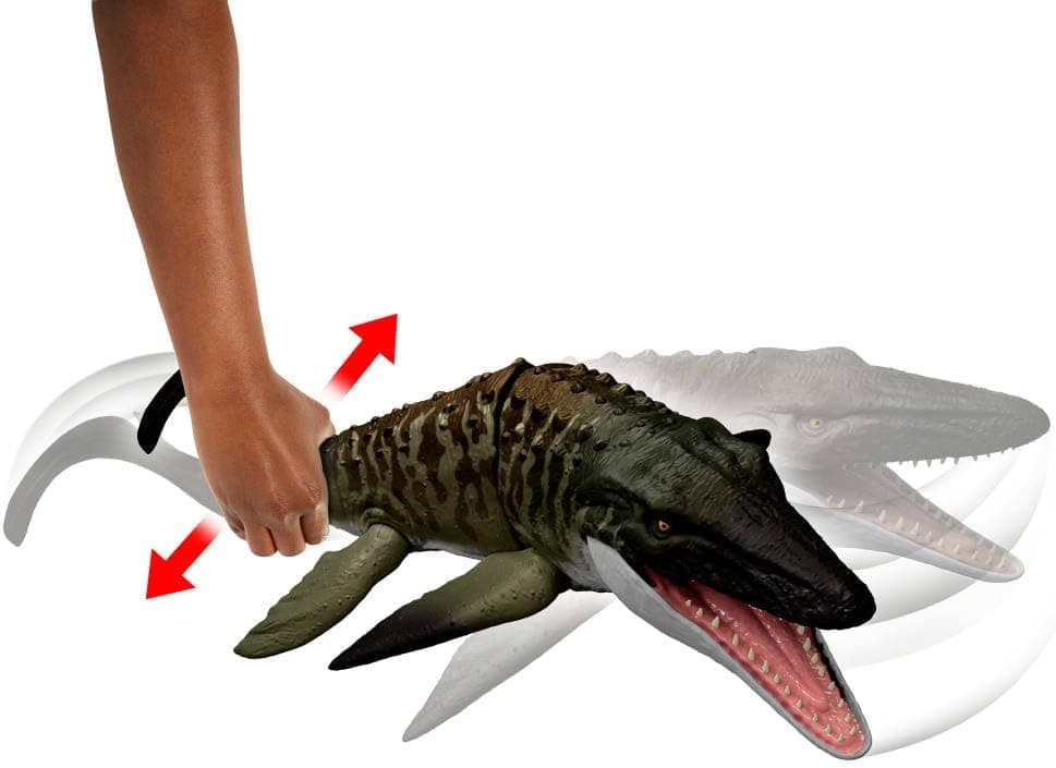 فیگور Mosasaurus از مجموعه Jurassic World برند Mattel فیگور Mosasaurus از مجموعه Jurassic World برند Mattel