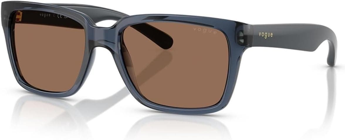 عینک آفتابی مردانه Vogue Eyewear آبی شفاف مدل VO-0VO5648SI-298673-54 عینک آفتابی مردانه Vogue Eyewear آبی شفاف مدل VO-0VO5648SI-298673-54