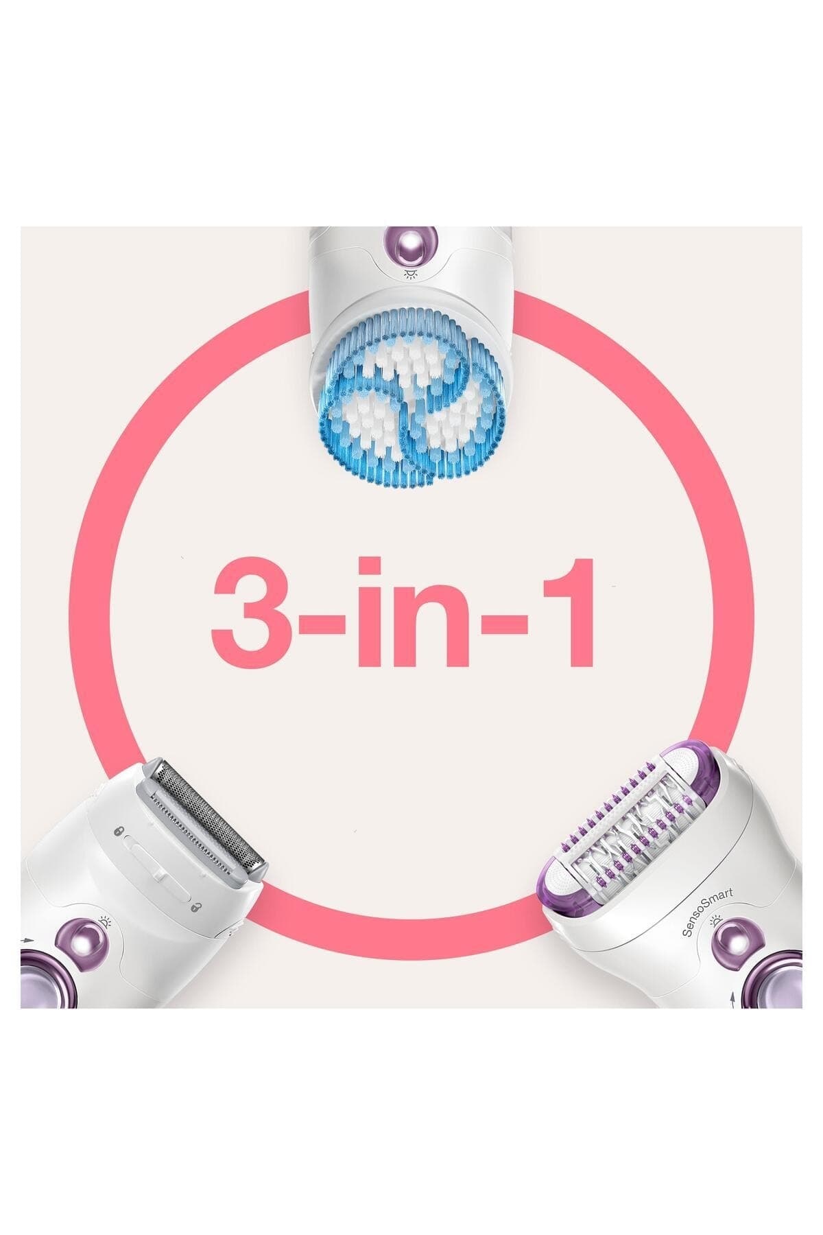 اپیلاتور Braun Silk-épil 9 9735 SensoSmart بیسیم، خشک و مرطوب، 6 سری اضافه، 3 در 1 اپیلاتور Braun Silk-épil 9 9735 SensoSmart بیسیم، خشک و مرطوب، 6 سری اضافه، 3 در 1