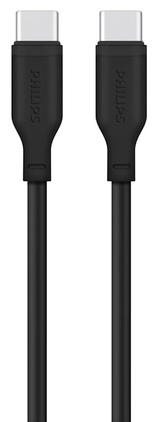 کابل مردانه Philips USB-C به USB-C کابل مردانه Philips USB-C به USB-C