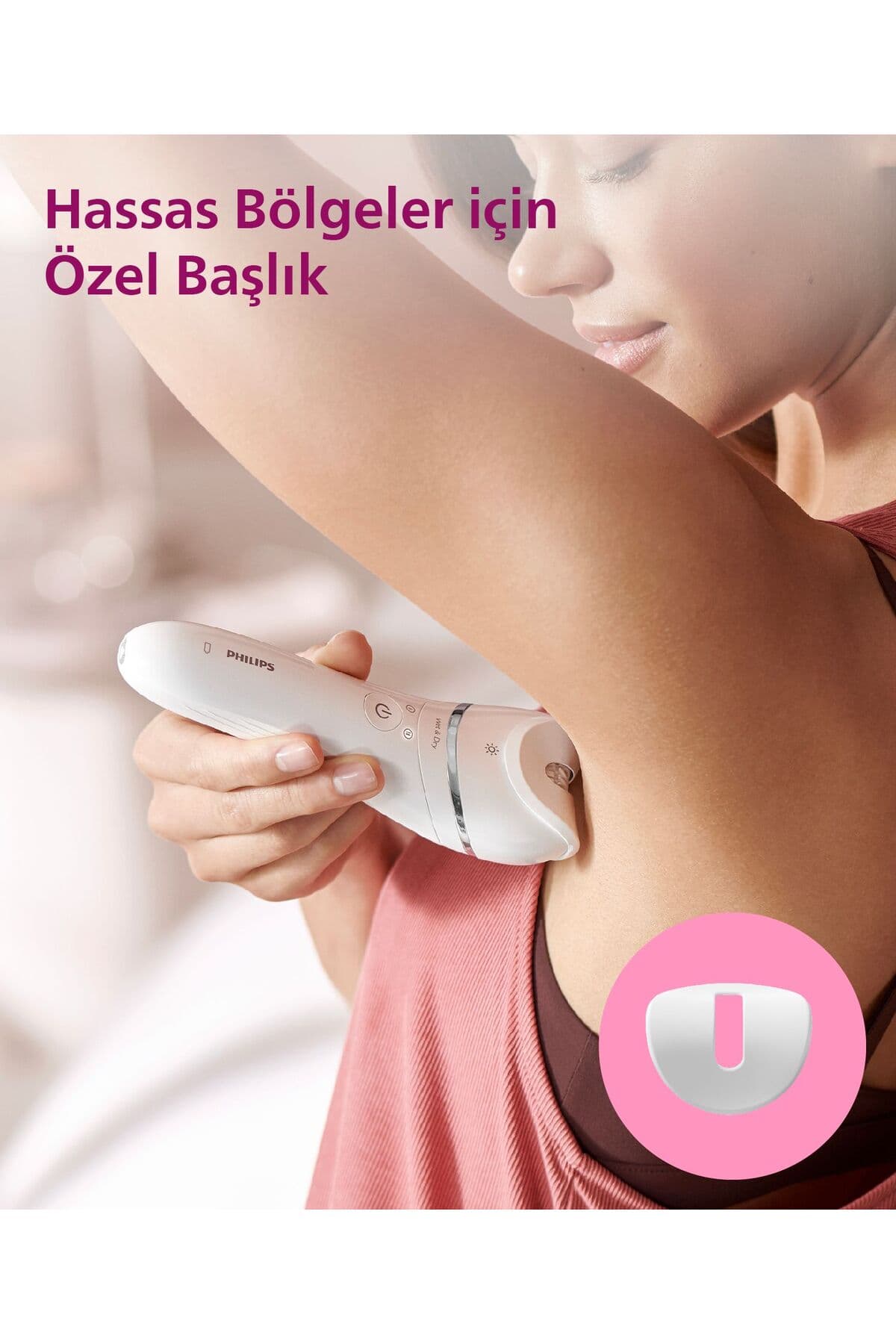 اپیلاتور Philips مناسب صورت، زیربغل، ناحیه بیکینی و پا، خشک و مرطوب، چراغدار، بیسیم مدل BRE700/05 اپیلاتور Philips مناسب صورت، زیربغل، ناحیه بیکینی و پا، خشک و مرطوب، چراغدار، بیسیم مدل BRE700/05