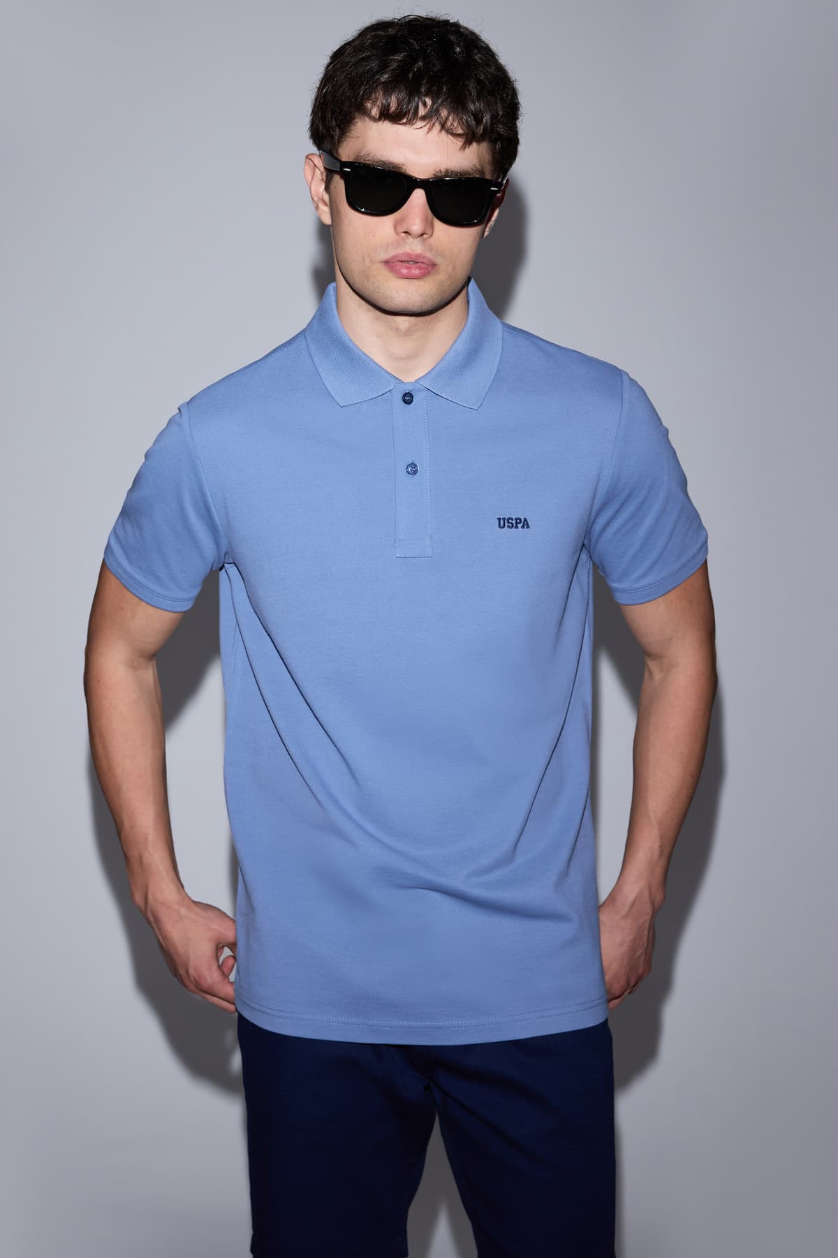 تیشرت مردانه U.S. Polo Assn. یقه پولو ایندیگو فیت معمولی مدل 50326963-VR028 تیشرت مردانه U.S. Polo Assn. یقه پولو ایندیگو فیت معمولی مدل 50326963-VR028