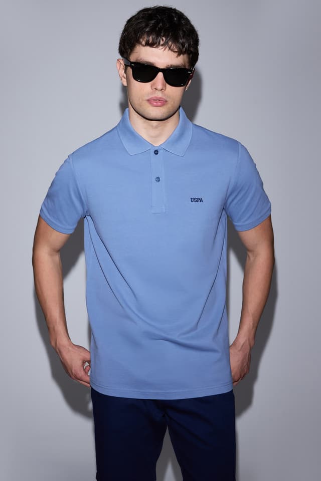 تیشرت مردانه U.S. Polo Assn. یقه پولو ایندیگو فیت معمولی مدل 50326963-VR028 تیشرت مردانه U.S. Polo Assn. یقه پولو ایندیگو فیت معمولی مدل 50326963-VR028