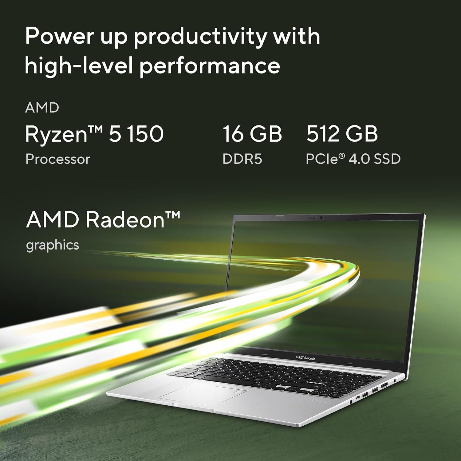 لپتاپ ASUS Vivobook 15 آبی با پردازنده AMD Ryzen 5 150 مدل M1502NAQ-BQ034W لپتاپ ASUS Vivobook 15 آبی با پردازنده AMD Ryzen 5 150 مدل M1502NAQ-BQ034W