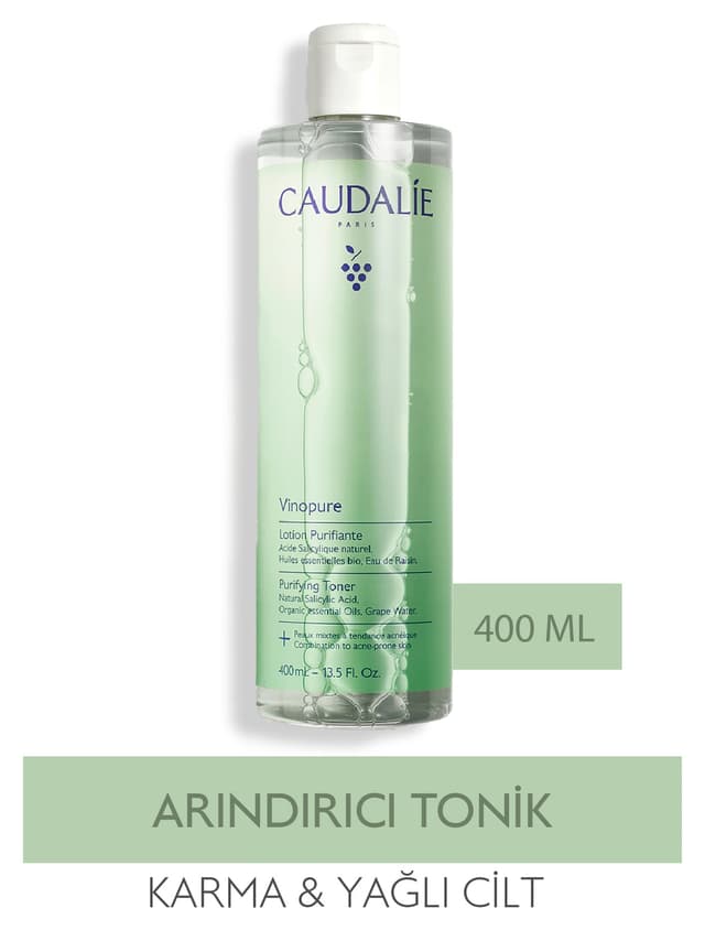 تونیک Caudalie ضد آکنه پاککننده Vinopure 400 ml تونیک Caudalie ضد آکنه پاککننده Vinopure 400 ml
