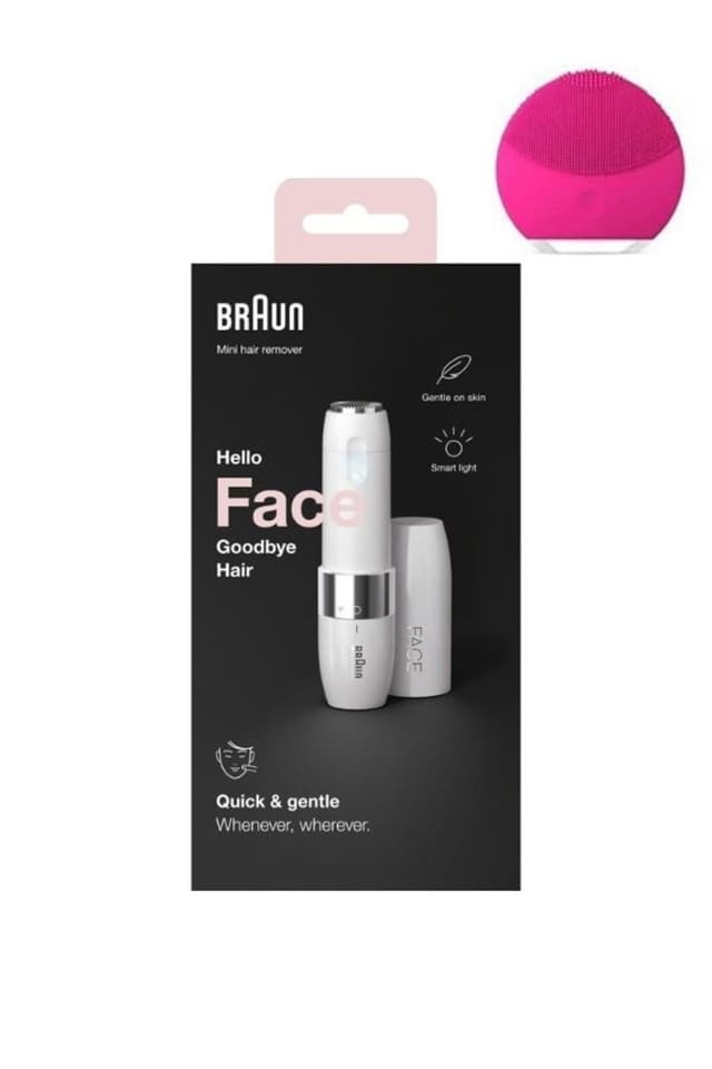 دستگاه موبر صورت Braun برای چانه، گونه، گردن و بالای لب دستگاه موبر صورت Braun برای چانه، گونه، گردن و بالای لب