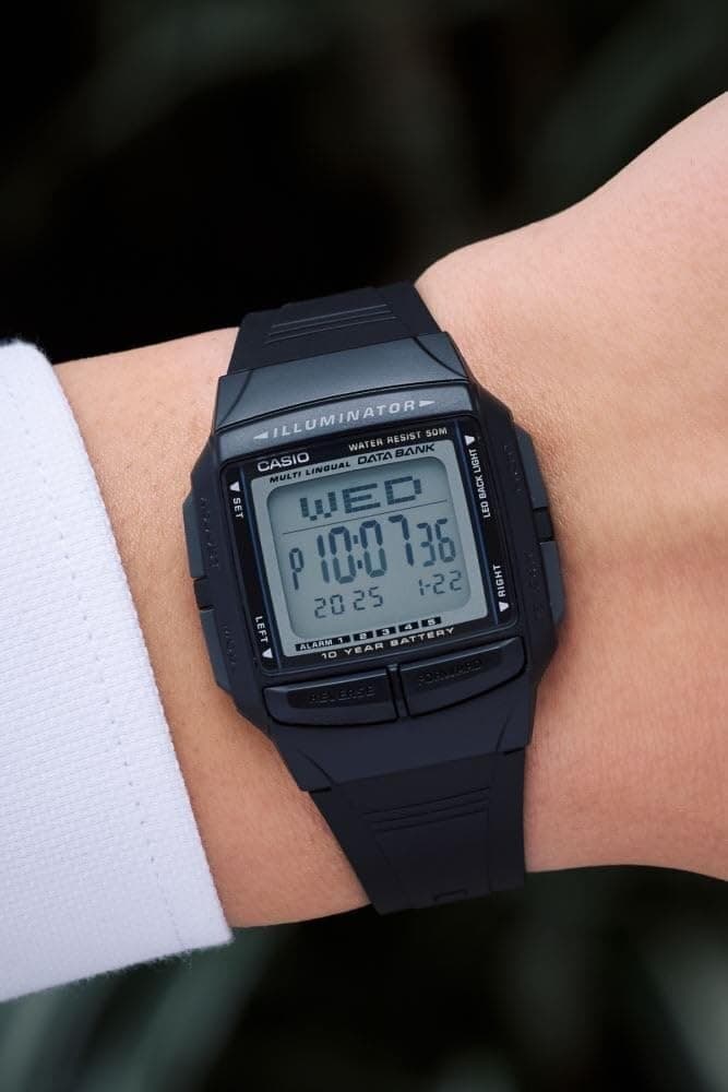 ساعت مچی Casio مردانه دیجیتال دیتابانک مدل DB-36-1AVDF ساعت مچی Casio مردانه دیجیتال دیتابانک مدل DB-36-1AVDF