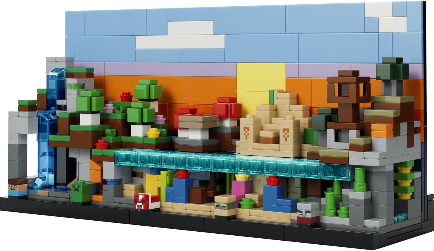 لگو Minecraft بیومهای مینی مدل 21589 لگو Minecraft بیومهای مینی مدل 21589