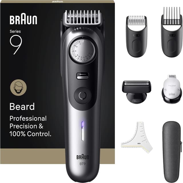 ماشین اصلاح ریش مردانه Braun Series 9 با ProBlade مدل BT9520 ماشین اصلاح ریش مردانه Braun Series 9 با ProBlade مدل BT9520