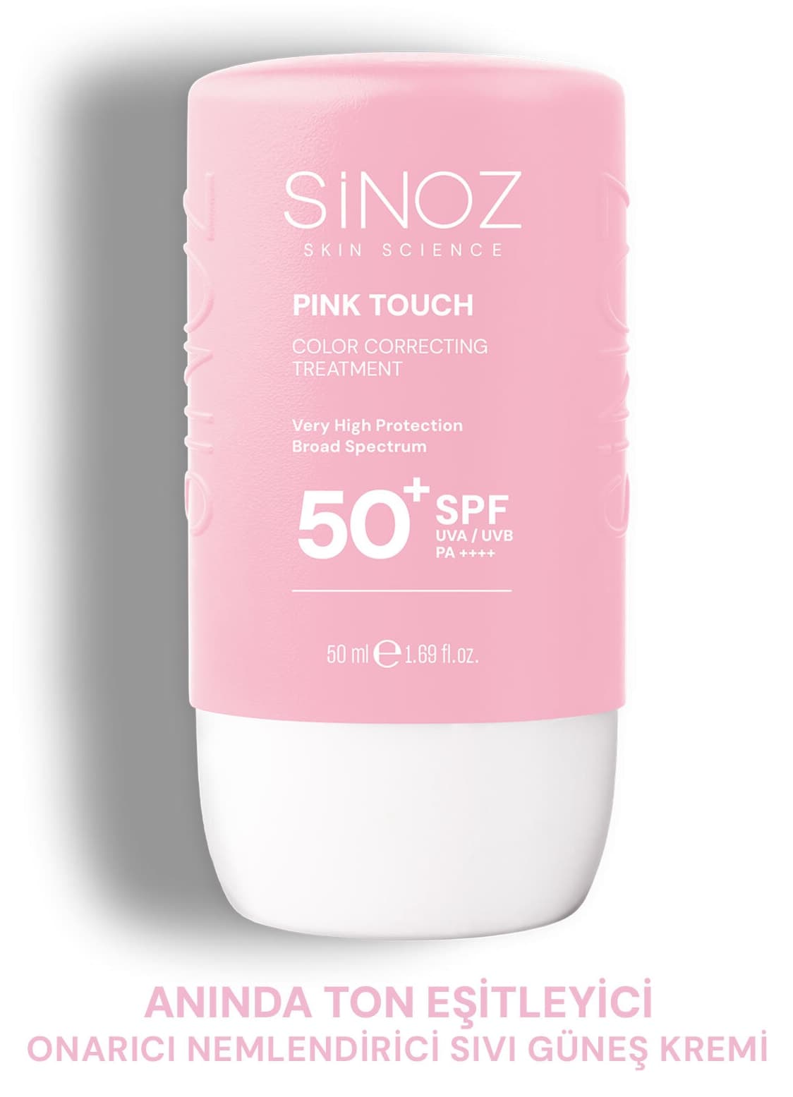 کرم ضد آفتاب صورت Sinoz Pink Touch یکنواختکننده تن پوست SPF50+ PA++++ 50ml کرم ضد آفتاب صورت Sinoz Pink Touch یکنواختکننده تن پوست SPF50+ PA++++ 50ml