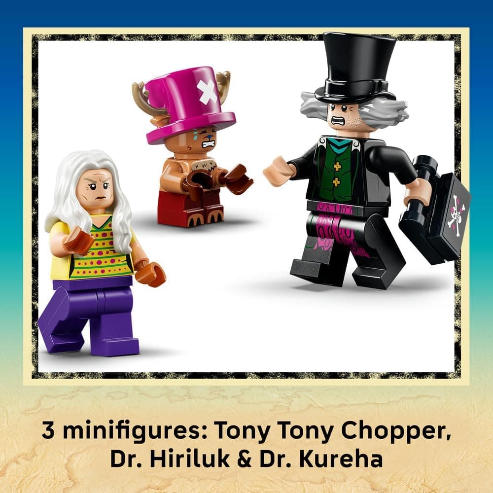 لگو One Piece Dr. Hiriluk's Hideout مدل 75641 لگو One Piece Dr. Hiriluk's Hideout مدل 75641