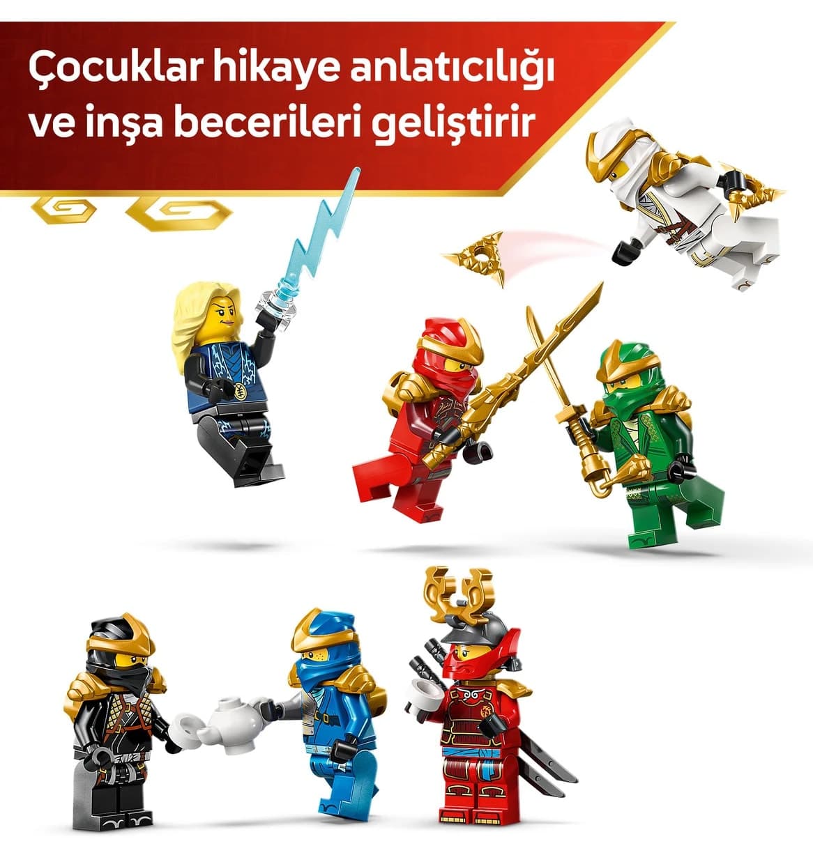 لگو NINJAGO نمایشی شخصیت ویژه پانزدهمین سالگرد مدل 71866 لگو NINJAGO نمایشی شخصیت ویژه پانزدهمین سالگرد مدل 71866