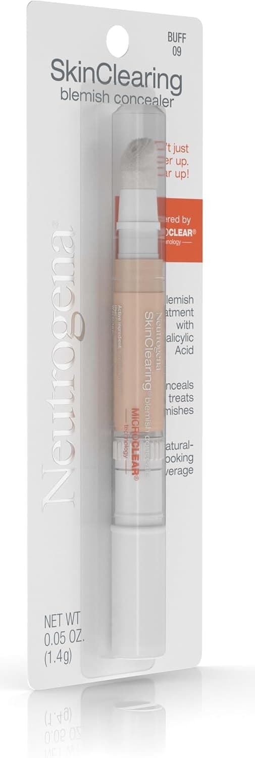 کانسیلر Neutrogena Skinclearing ضد جوش رنگ بف 09.05 Oz کانسیلر Neutrogena Skinclearing ضد جوش رنگ بف 09.05 Oz