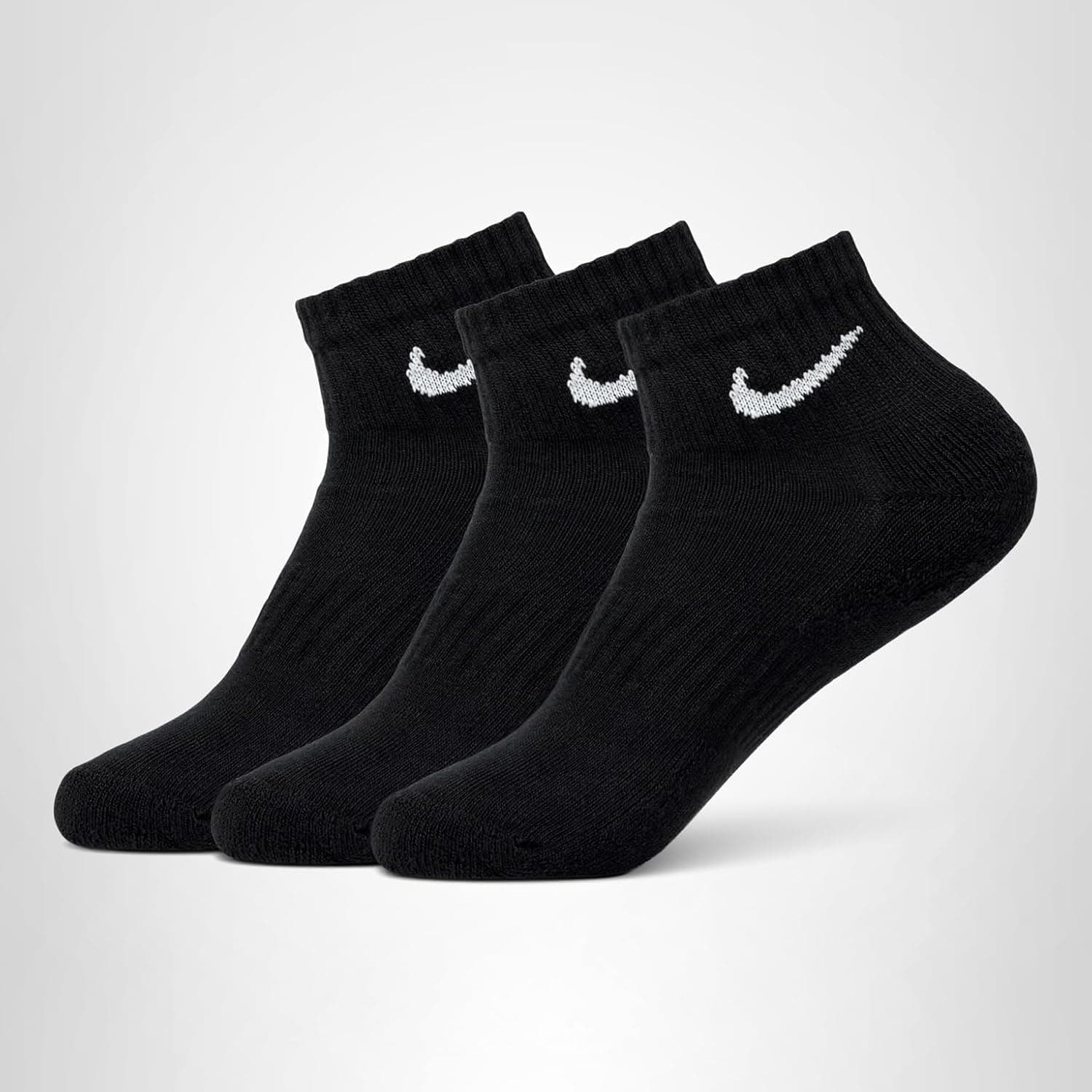 جوراب مچی Nike یونیسکس بزرگسالان Everyday Cushion Ankle بسته 3 عددی جوراب مچی Nike یونیسکس بزرگسالان Everyday Cushion Ankle بسته 3 عددی