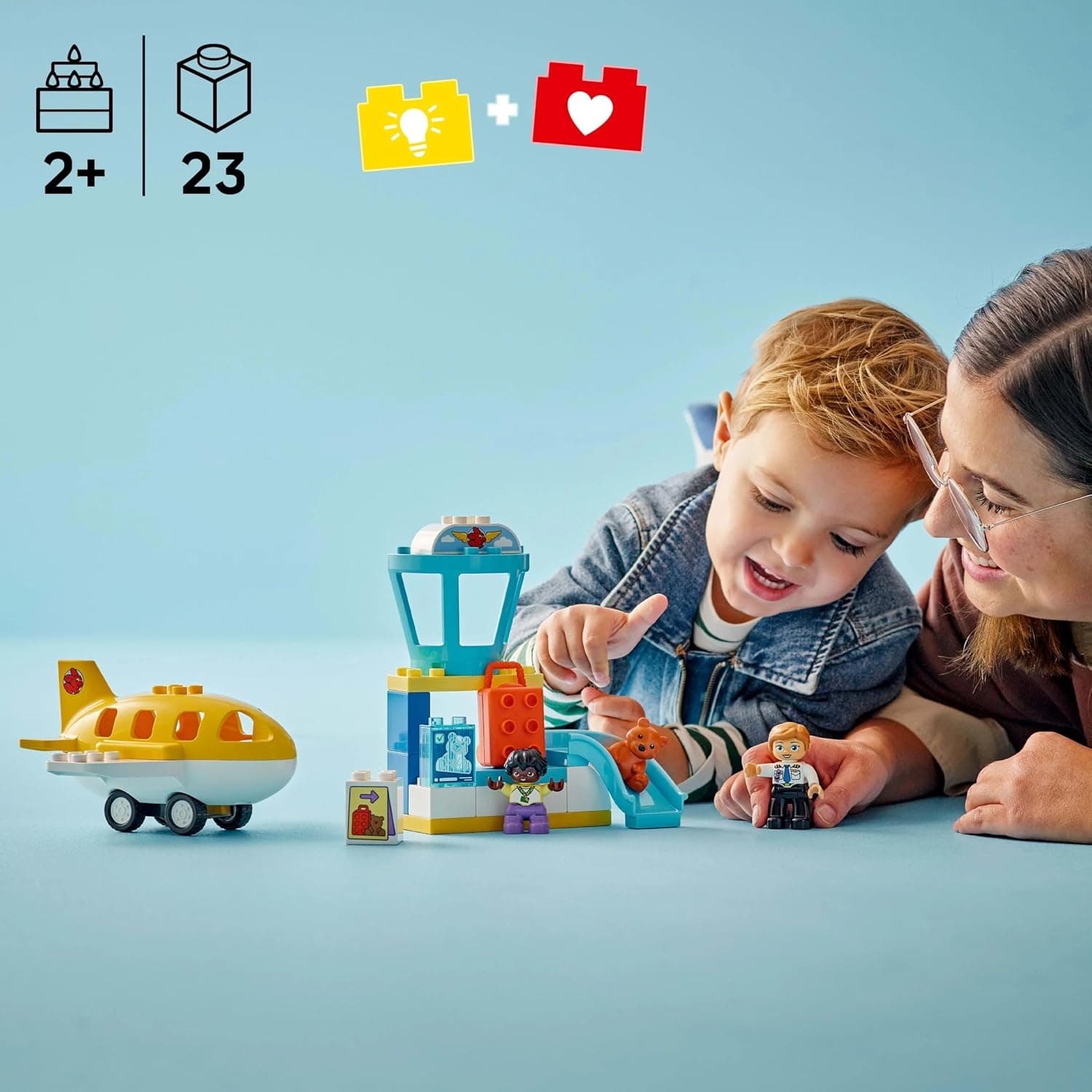 لگو 10443 DUPLO Town با تجربه اولین فرودگاه لگو 10443 DUPLO Town با تجربه اولین فرودگاه