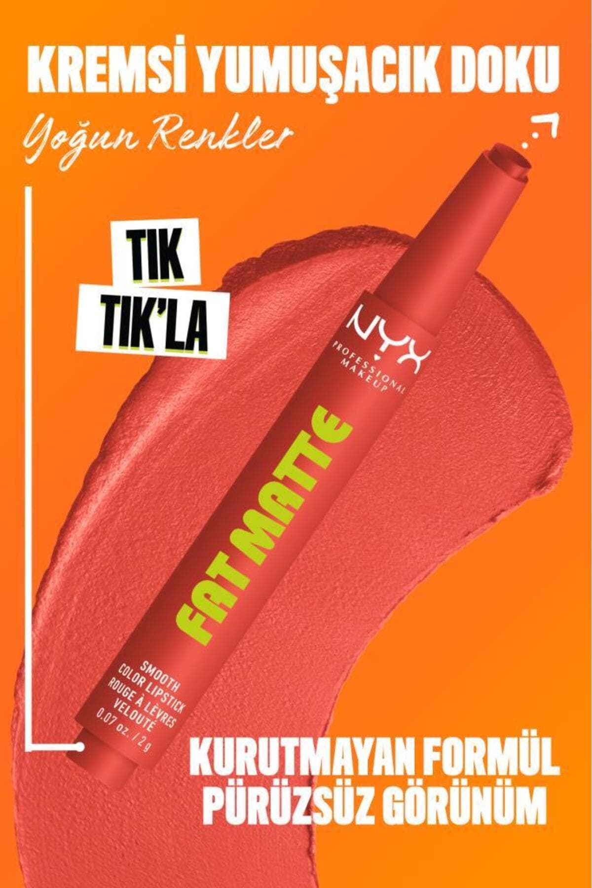 رژ لب مات NYX Professional Makeup با اثر مرطوبکننده مدل 03 Coral Cuddlin' رژ لب مات NYX Professional Makeup با اثر مرطوبکننده مدل 03 Coral Cuddlin'