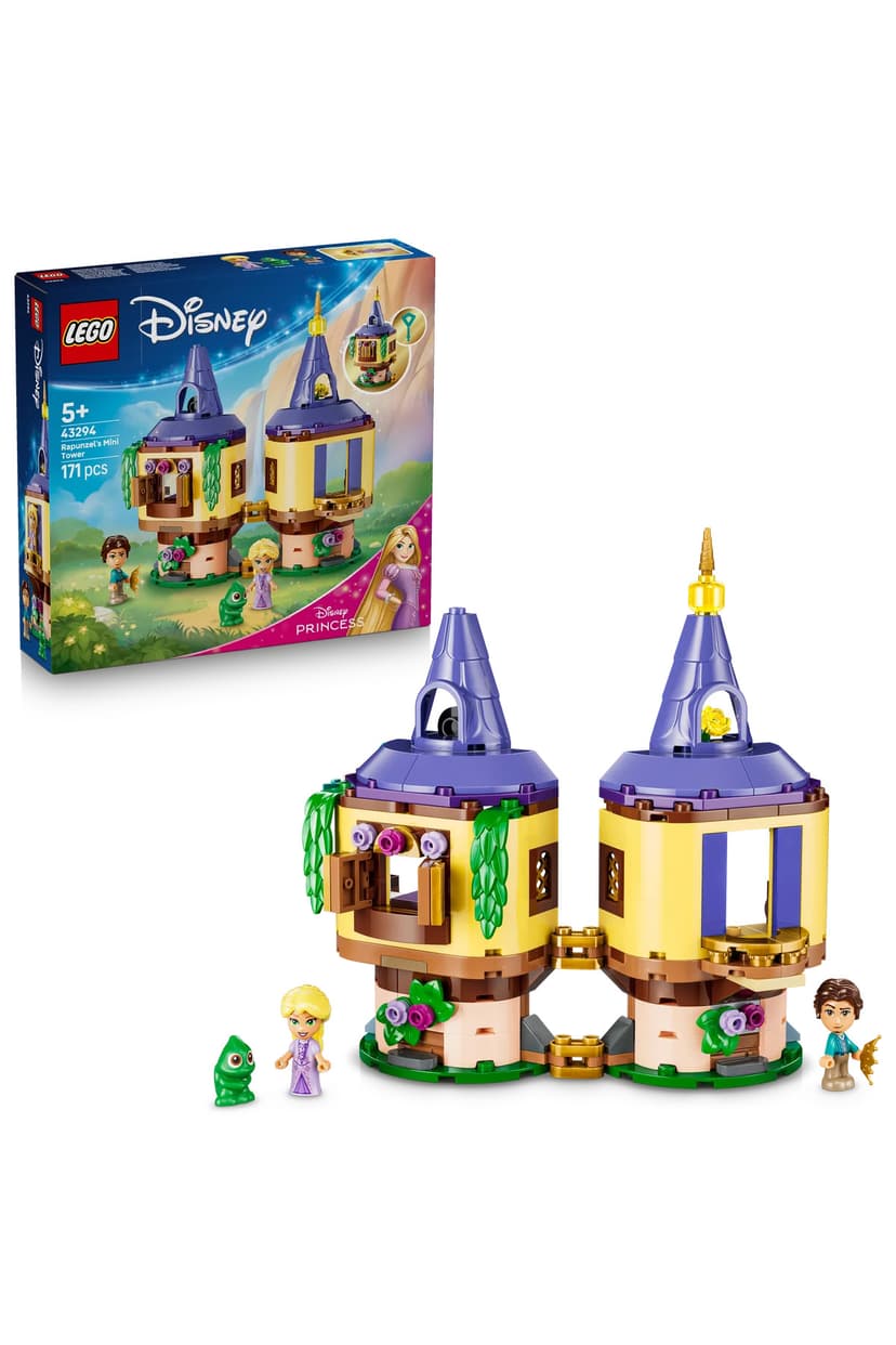 لگو Disney Princess برج کوچک Rapunzel مناسب 5+ سال مدل 43294، 171 قطعه لگو Disney Princess برج کوچک Rapunzel مناسب 5+ سال مدل 43294، 171 قطعه