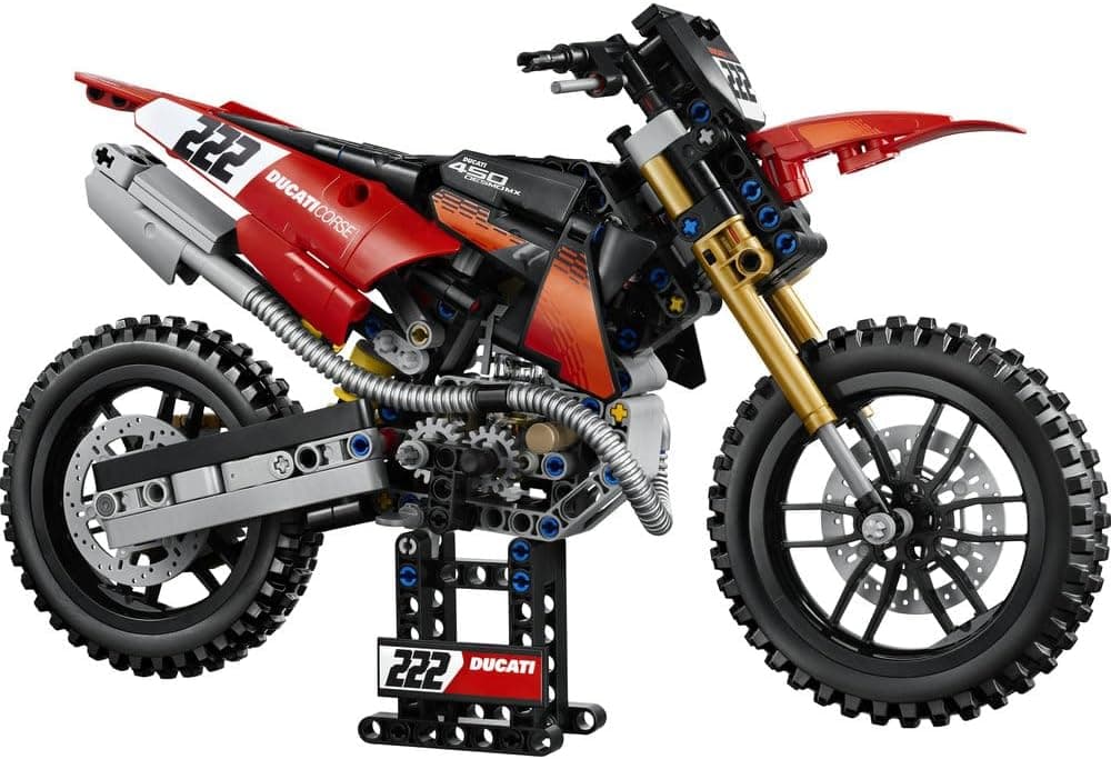 لگو Technic Ducati Desmo450 MX Factory موتورسیکلت ساختنی مدل 42238 لگو Technic Ducati Desmo450 MX Factory موتورسیکلت ساختنی مدل 42238