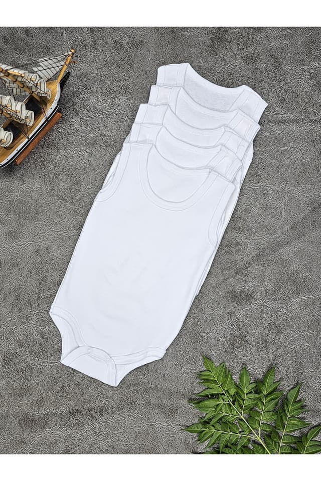 بادی رکابی نوزاد و کودک دختر و پسر vieso نخی دکمهفشاری 5 عددی مناسب 0 تا 9 سال بادی رکابی نوزاد و کودک دختر و پسر vieso نخی دکمهفشاری 5 عددی مناسب 0 تا 9 سال