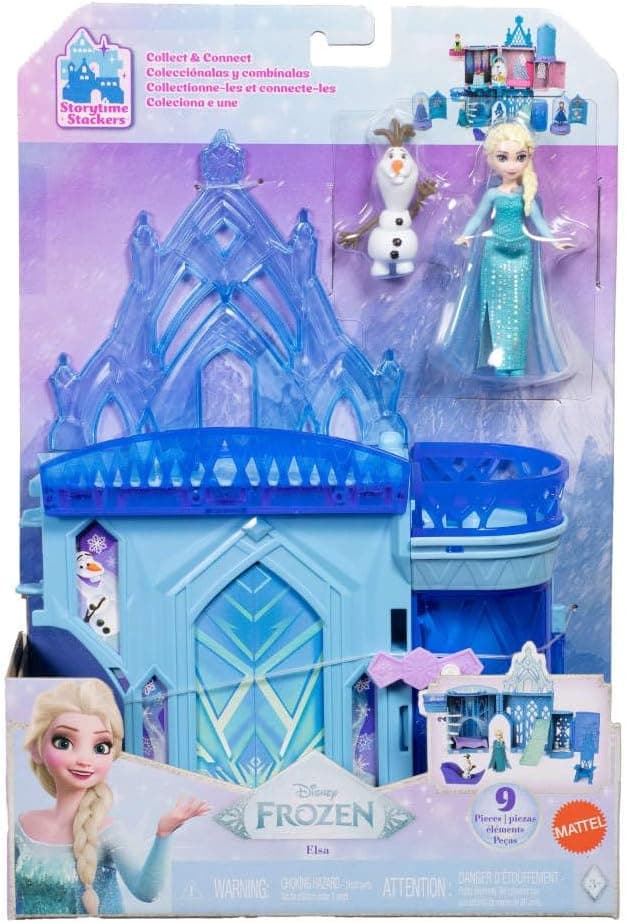 عروسک کوچک و ست بازی Mattel Frozen Elsa عروسک کوچک و ست بازی Mattel Frozen Elsa