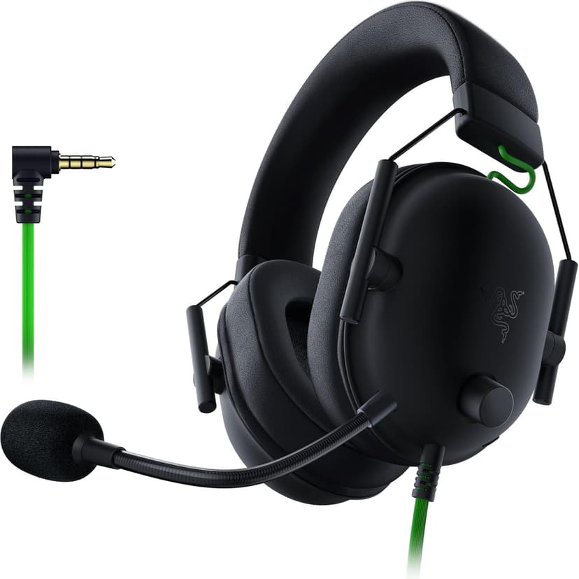 هدست گیمینگ Razer BlackShark V2 X سیمی با درایور ۵۰ میلیمتری مشکی هدست گیمینگ Razer BlackShark V2 X سیمی با درایور ۵۰ میلیمتری مشکی