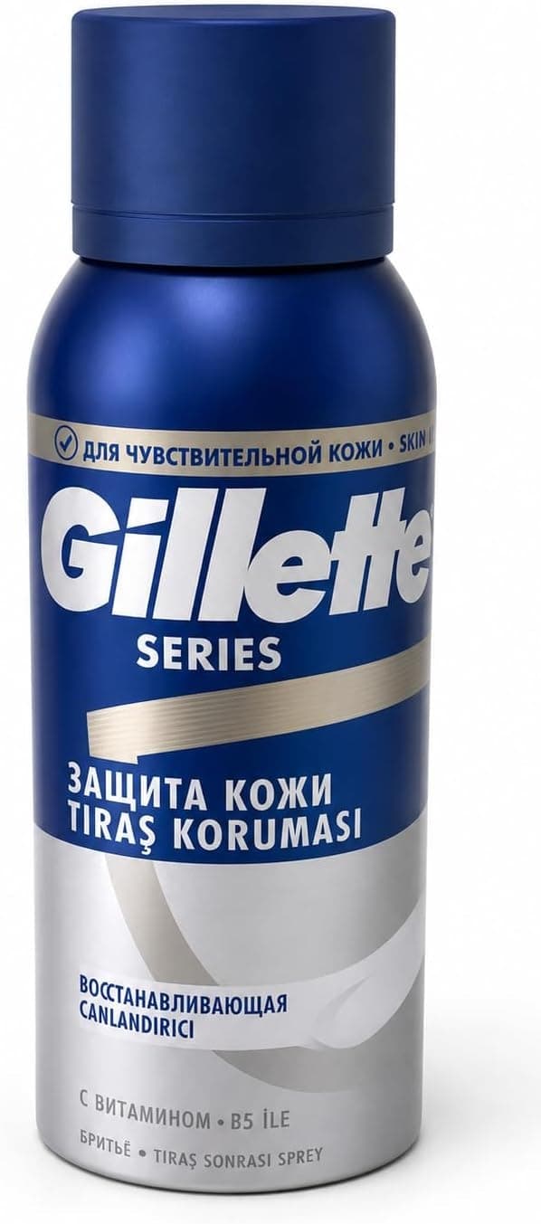 کف اصلاح Gillette Series با چای سبز، تازهکننده 200ml کف اصلاح Gillette Series با چای سبز، تازهکننده 200ml