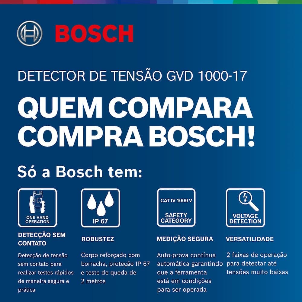 ولتسنج Bosch بدون تماس مدل GVD 1000-17 ولتسنج Bosch بدون تماس مدل GVD 1000-17