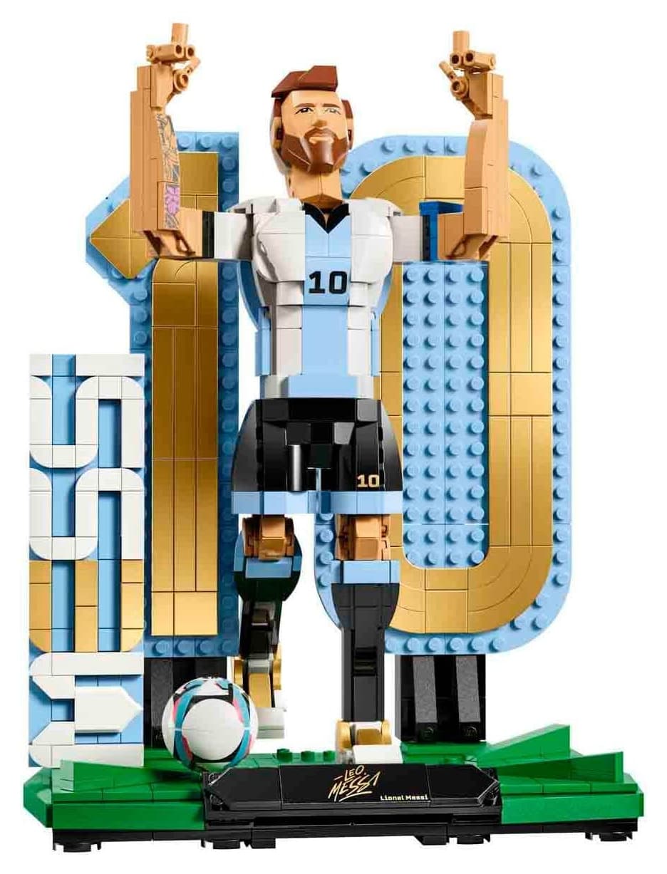 لگو Editions Lionel Messi دکوراتیو افسانه فوتبال مدل 43015 لگو Editions Lionel Messi دکوراتیو افسانه فوتبال مدل 43015