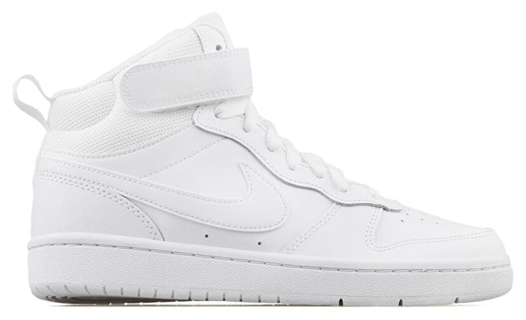 کفش روزمره نوجوانان Nike Court Borough Mid 2 (GS) مدل CD7782-100 سفید کفش روزمره نوجوانان Nike Court Borough Mid 2 (GS) مدل CD7782-100 سفید