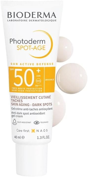 ژل ضدآفتاب Photoderm Spot Age SPF 50+ 40 ml ژل ضدآفتاب Photoderm Spot Age SPF 50+ 40 ml