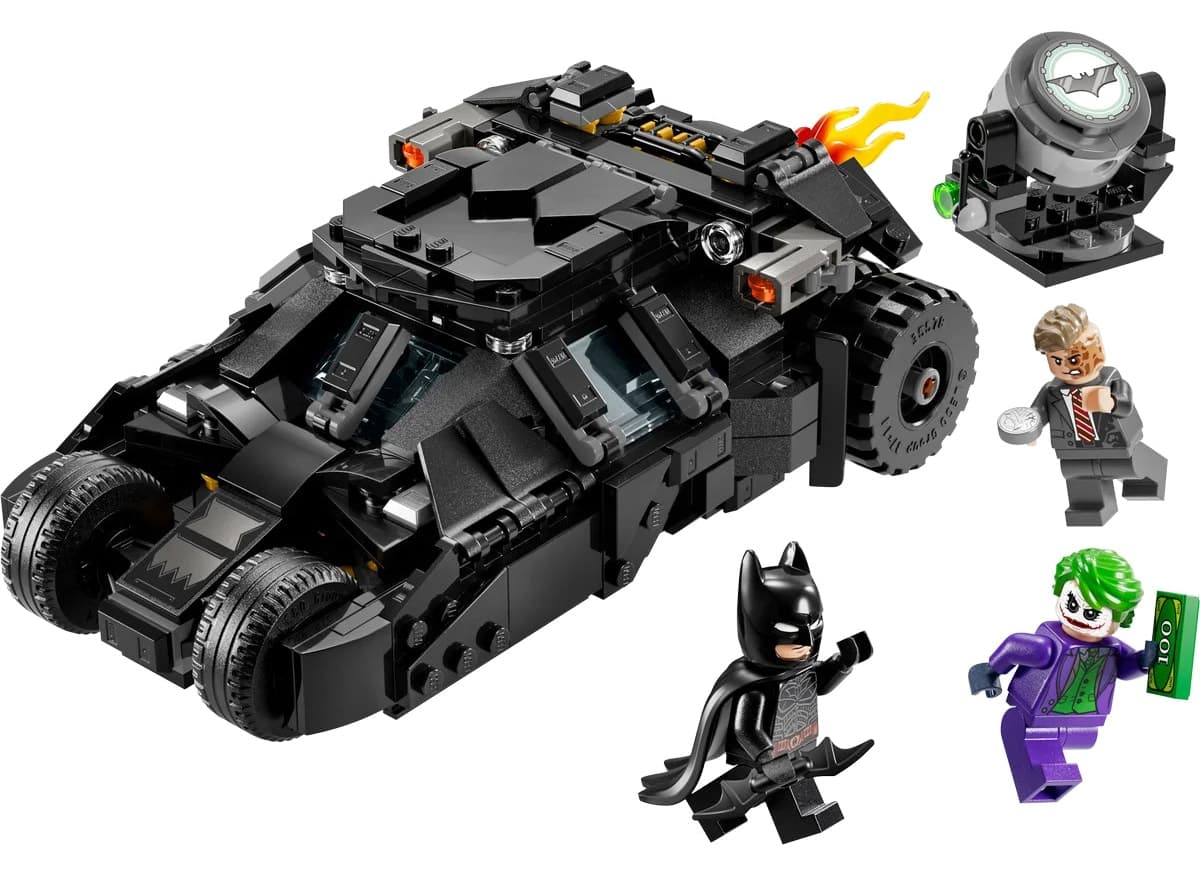 لگو DC Batman مدل 76303 Batman Tumbler مقابل Two-Face و Joker لگو DC Batman مدل 76303 Batman Tumbler مقابل Two-Face و Joker