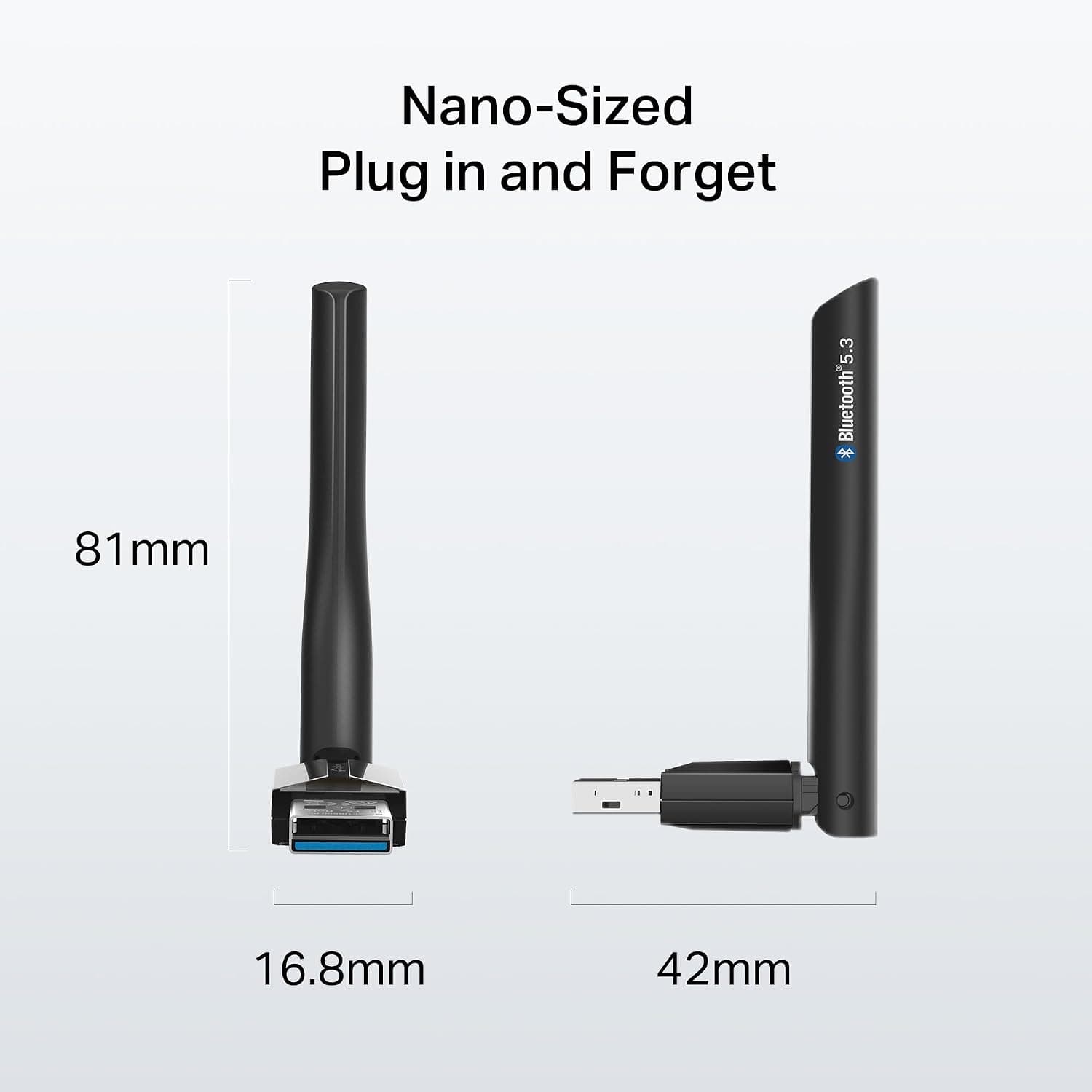آداپتور بلوتوث USB برای کامپیوتر TP-Link بلوتوث 5.3 با برد بلند و آنتن قابل تنظیم مدل UB500 Plus آداپتور بلوتوث USB برای کامپیوتر TP-Link بلوتوث 5.3 با برد بلند و آنتن قابل تنظیم مدل UB500 Plus