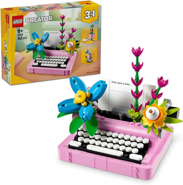 لگو 31169 Creator 3 در 1 ماشین تحریر گلدار لگو 31169 Creator 3 در 1 ماشین تحریر گلدار