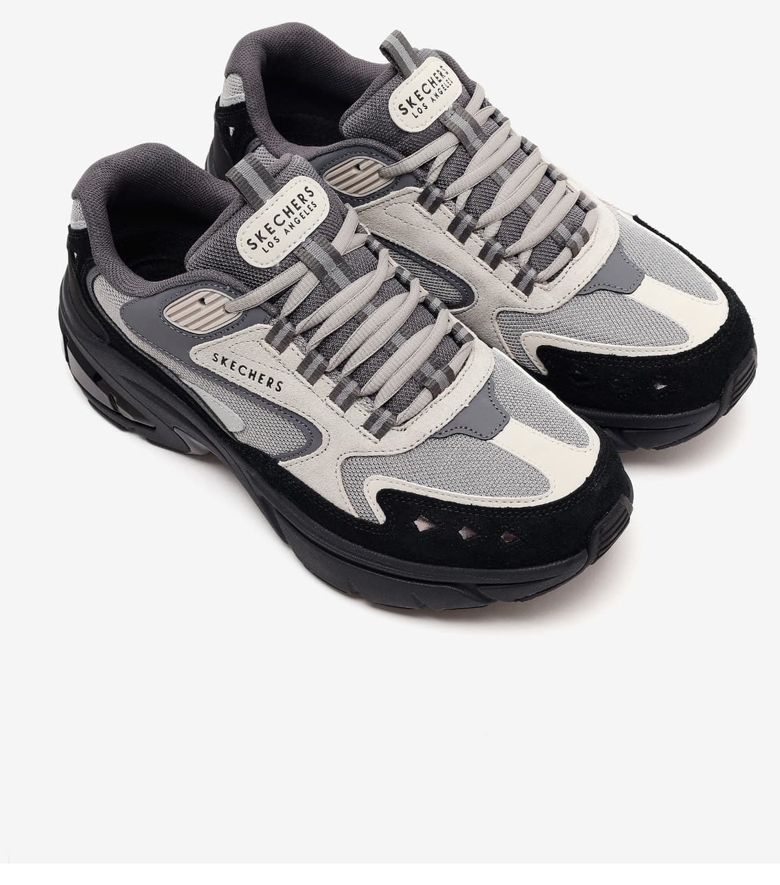کفش اسنیکرز مردانه Skechers خاکستری مدل SHADOW 183214 DKGY کفش اسنیکرز مردانه Skechers خاکستری مدل SHADOW 183214 DKGY