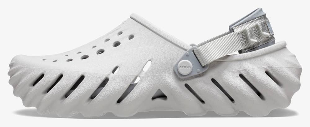 دمپایی یونیسکس Crocs خاکستری مدل Echo دمپایی یونیسکس Crocs خاکستری مدل Echo